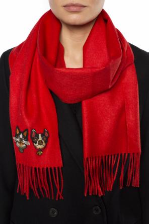 Patched scarf, zdjęcie 2 Patched scarf od Gucci